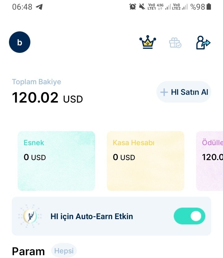 Üyeliğini oluştur. Kyc onayını yap. Her gün  sadece 10 saniyeni ayırarak günlük dolarını al.

hi.com/bayrambo
