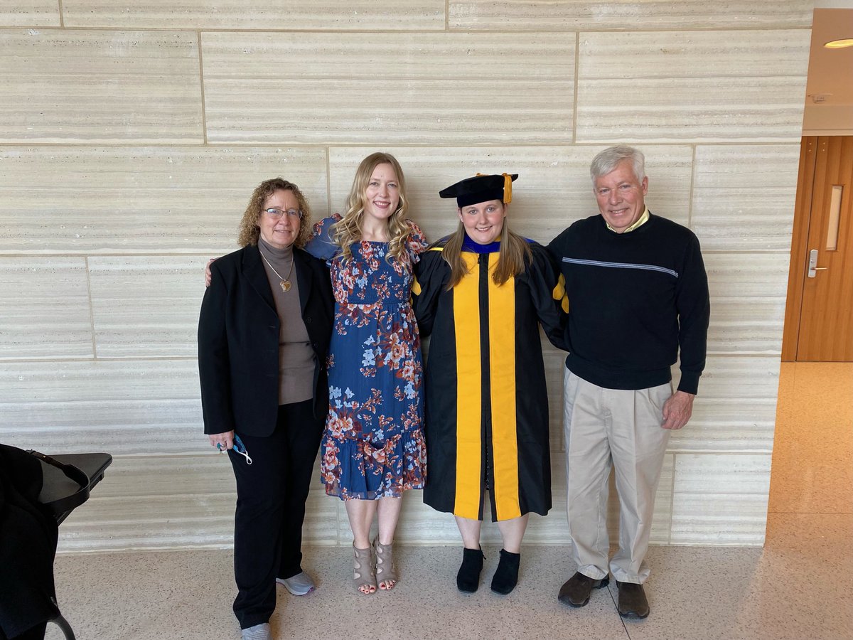 Fostertan's tweet photo. I’m not the only Doc in the family now but the consensus seems to be she’s a more useful doc. #shedoesmath https://t.co/MH0HAZKQHw