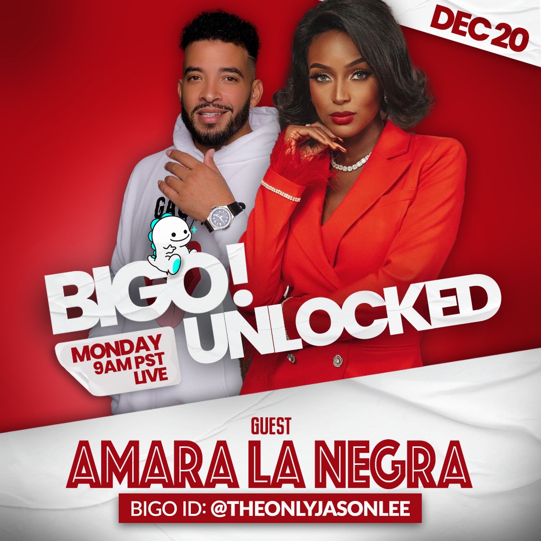 My girl Amara La Negra is pulling up to #BigoUnlocked Monday. What should I ask her! @bigoliveapp #OnBIGO #BIGOLIVE Download link: apps.apple.com/us/app/bigo-li…