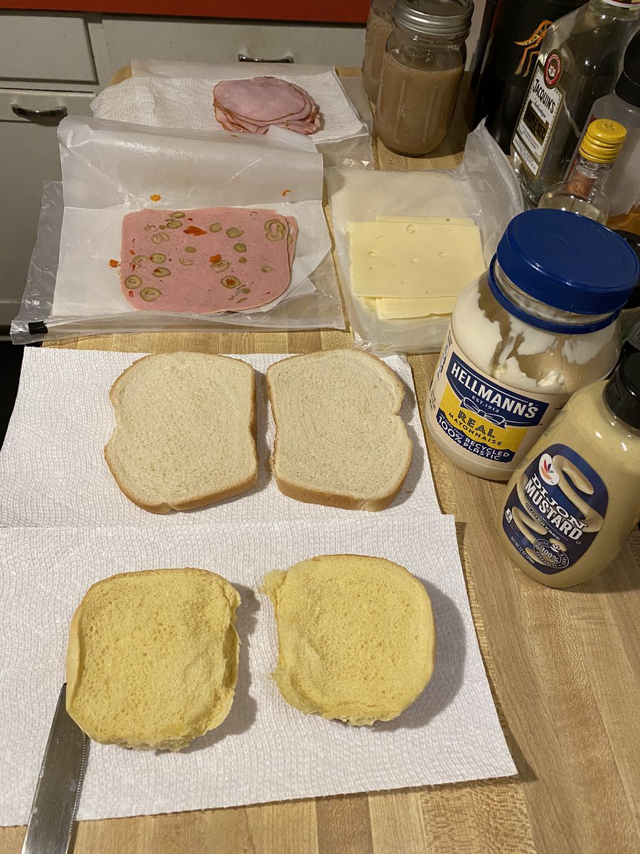 cap_018's tweet photo. Well Iโm done for tonightโฆ making #sammies for work tomorrow! Peace out all! #oliveloaf #swiss #virginiaham https://t.co/OvLZ2CuEza