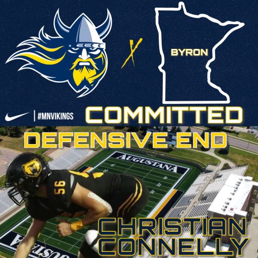 I’m very excited to announce my commitment to Augustana University!!!Thank you to everyone who has helped me along this journey, whether it be my family, friends or coaches. I want to thank <a href="/CoachOJ_/">Jerry Olszewski</a> ,<a href="/coachscholten/">Kelly Scholten</a>, <a href="/CoachChaseKing/">Chase King</a> for giving me this opportunity. #FightOn ⚔️🔵🟡