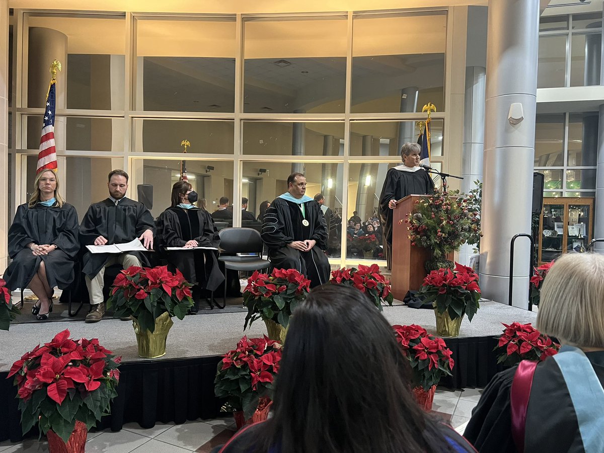 Dr. Younkman leading Fred Moore HS mid-year graduation. <a href="/DentonISDTeach/">DentonISDTeach</a> <a href="/dentonisd/">Denton ISD</a>