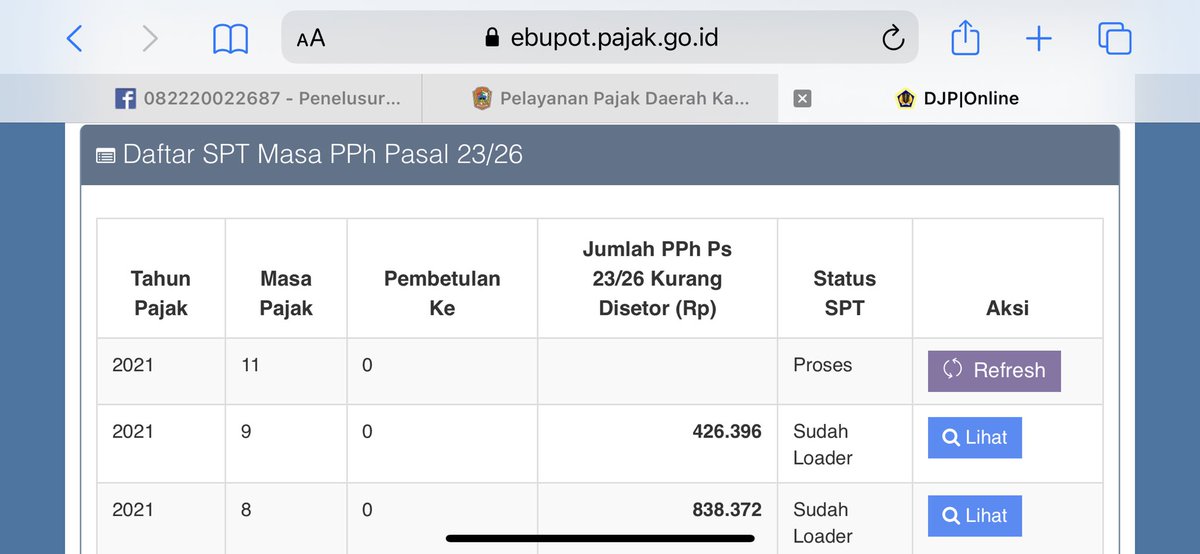 gemilang_g's tweet photo. @DitjenPajakRI @kring_pajak Min sy upload bupot pajak ps 23, kenapa proses ga slese2 ya seharian ? Ada solusi ? https://t.co/EnAg0UwFkF