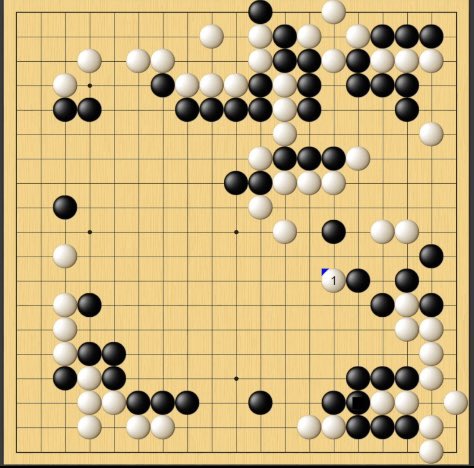 ここにツケる手は全く浮かばなかったな〜
検討すると面白い手を見つけることができるから大事だね(*'▽'*)