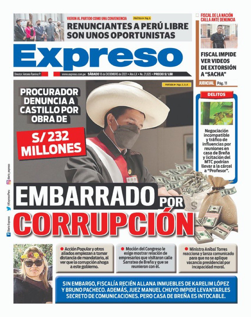 alfonsobaella's tweet photo. Hasta el cuello. Se cae solo por el peso de su corrupción. https://t.co/9gJOz5lMtB