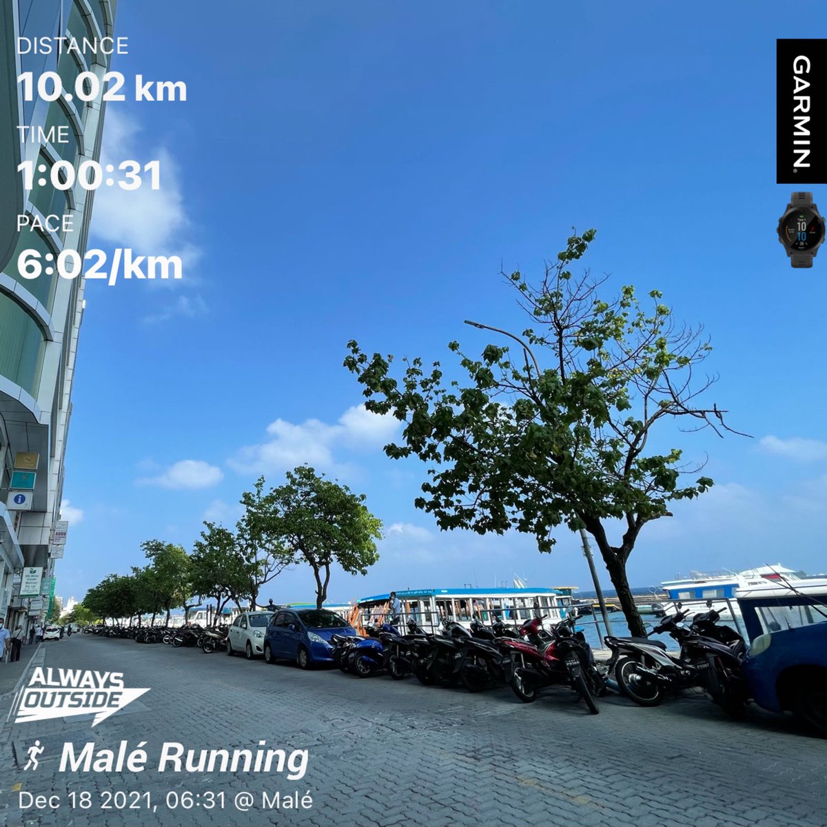 batteyaw's tweet photo. #beatyesterday #garmin #raajjerunners #runforone @RaajjeRunners https://t.co/c4ZggsZ4yB