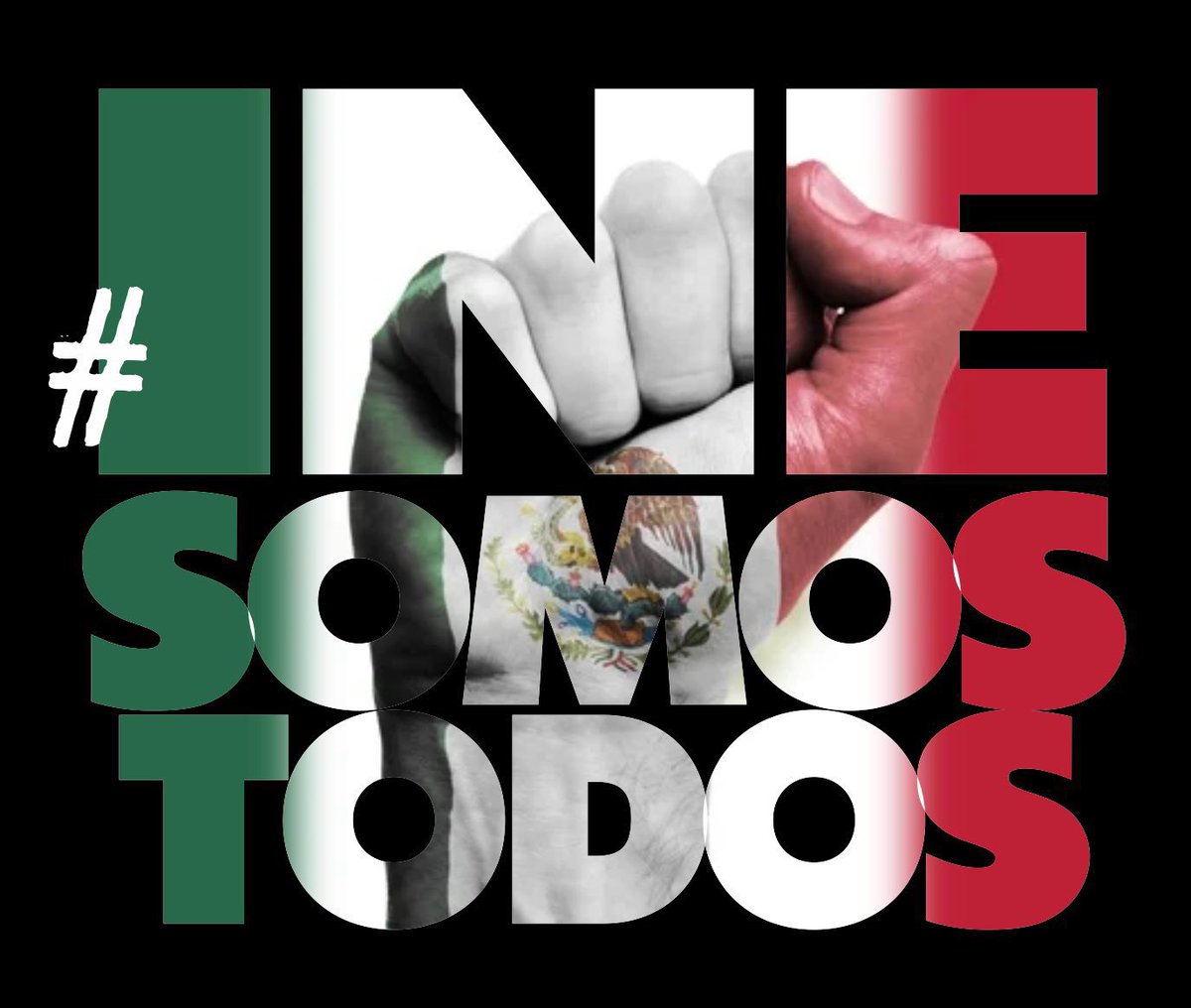 SumaUne's tweet photo. El #INE es de TODOS los ciudadanos. 

Es todo el tuit. 

Buenas noches. https://t.co/szYGeg9c8g