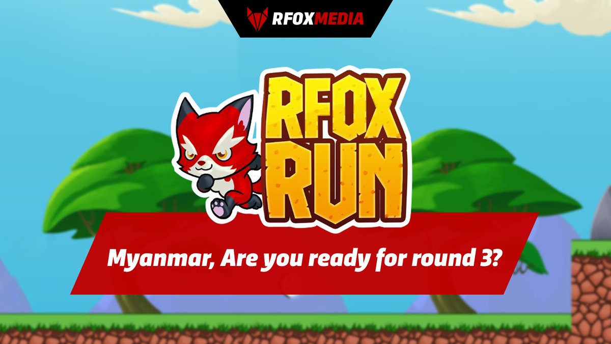 RFOX_MEDIA's tweet photo. The world's first Play-To-Eat game is coming back! #RFOXRun Round 3 is dropping very soon!
Are you ready to win real food rewards? ๐
Visit https://t.co/sRrxkFePM0 to learn how you can join the fun!
#PlayToEat #RFOX $RFOX https://t.co/Mia0DU6FG9