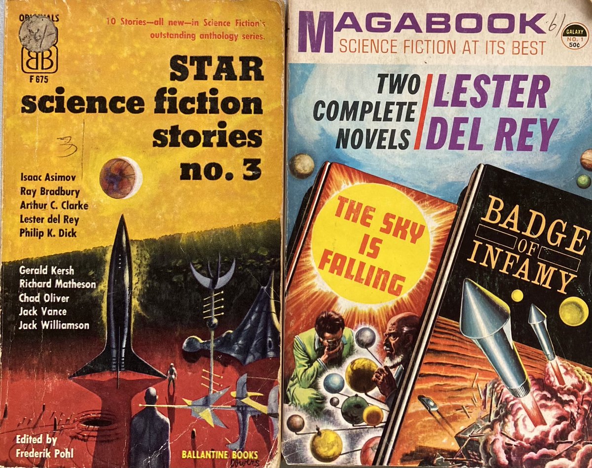 StuartKells's tweet photo. A quick bit of pulp treasure hunting today. #AceBooks #Magabook #PhilipKDick https://t.co/yWz74HfVf9
