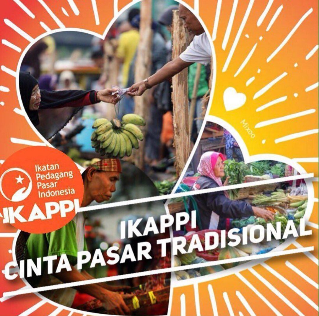 DPP_IKAPPI's tweet photo. Cinta pasar tradisional adalah manifestasi dari cinta Indonesia.
#happyweekend
#ayobelanjakepasartradisional
#pakemasker
#bawatasbelanja
#cintapasartradisional
#savepasartradisional
#ikappi https://t.co/2pLJLcSfIs