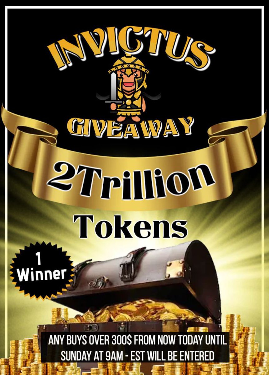 Steve_LFG's tweet photo. #InvictusToken Doxxed dev, charity, merch coming, P2E game to be on app stores very soon (Days away). Need more incentive to buy?? Okβ¦theyβre giving away 2T tokensβ¦damn it Iβm in!! πππ @InvictusToken @TheShibLord1 @JakeGagain @PackSaitamawolf @KleeKaiETH https://t.co/JWnWolIsgo