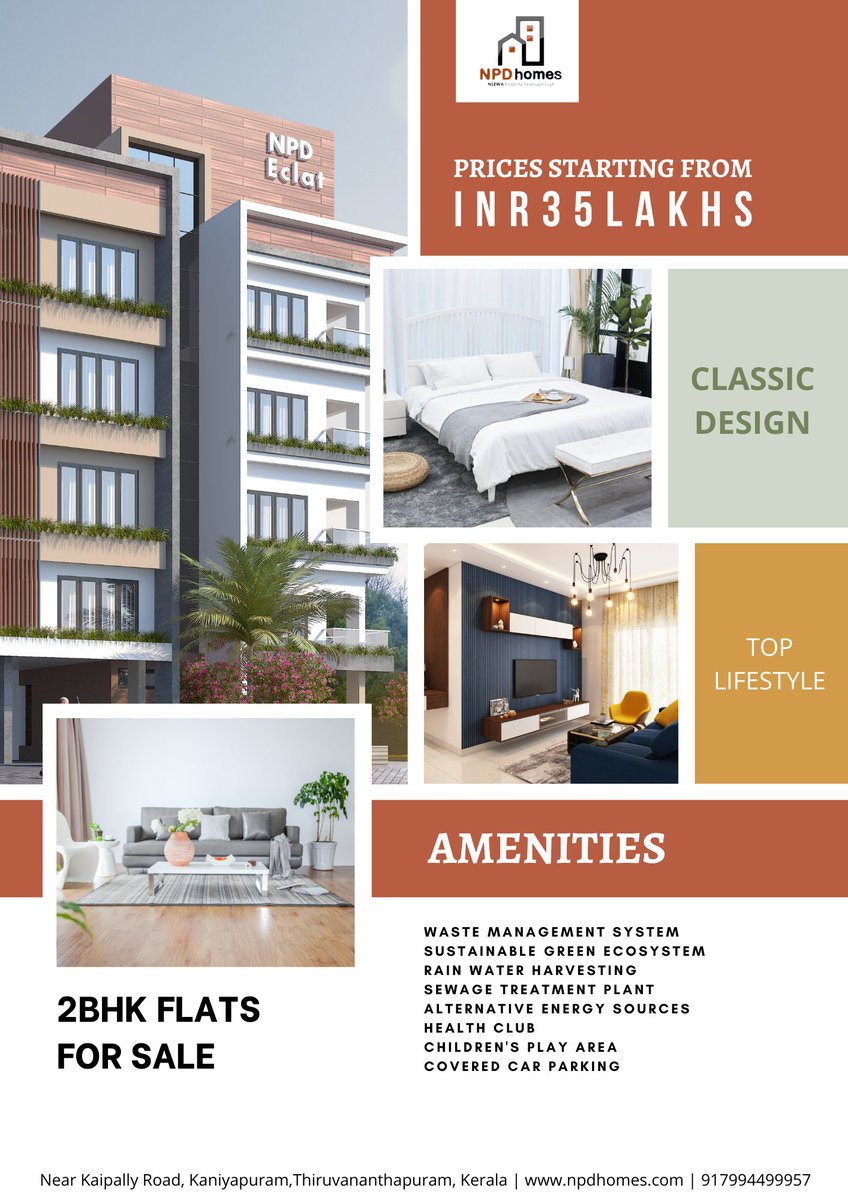 npdhomes's tweet photo. 👉 Vasthu compliant design
👉 Vist: https://t.co/ZhuC1v3bOo
 For More Information
☎️Call Us : +91 799 44 999 57
NPDhomes

#realestateagent #realestate #flat #home #Sale #buynow #salesalesale 
#model #live #digitalmarketing #socialmediamarketing  #lifestyle #photooftheday https://t.co/hF4m8fABce
