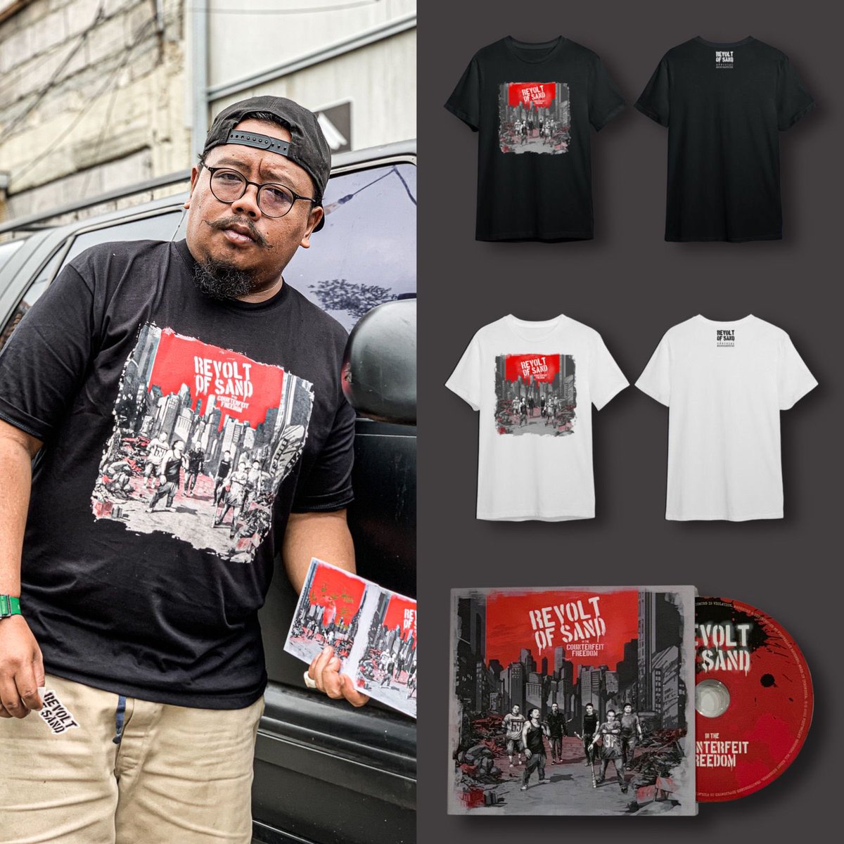 "IN THE COUNTERFEIT FREEDOM" article available at Oath Artifact's booth on "Grave Dead x Oath Artifact: THE GROATH COLLAB RSD"

bring extra cash, you'll find many cool stuff there! 🔥