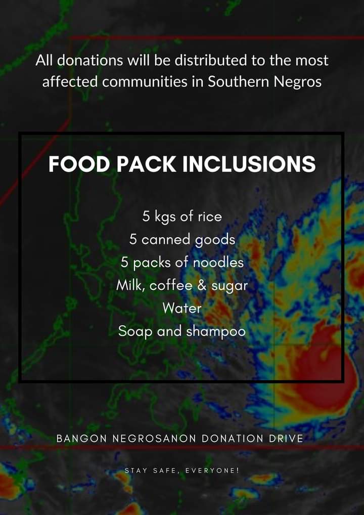 coreph1's tweet photo. Bangon Negrosanons Donation Drive: CALL FOR DONATIONS for the most affected communities in Southern Negros! ✨

https://t.co/NB6JfTNosN https://t.co/voN6NaR6Dc