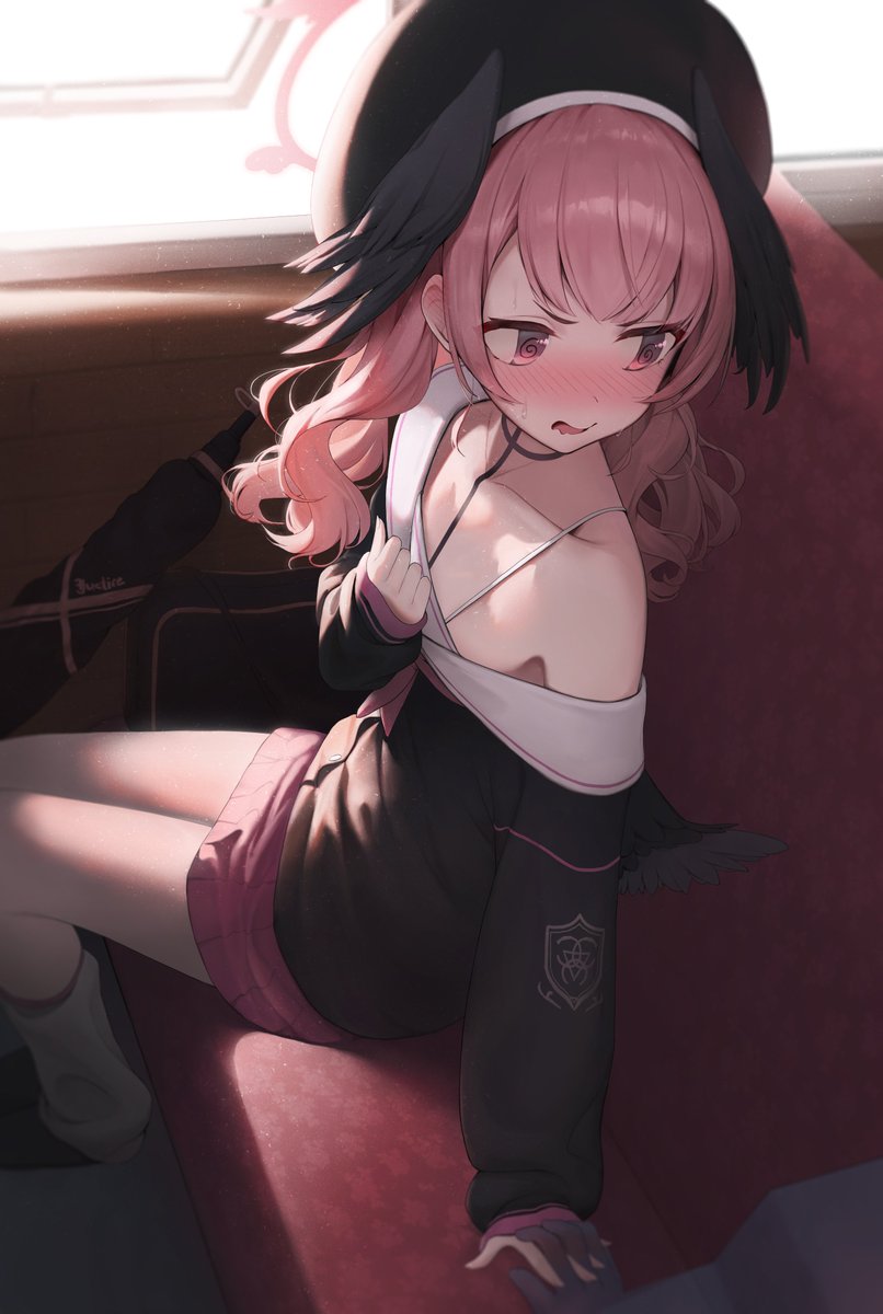 下江コハル(ブルアカ) 「#ブルアカ 😳 」|Momernerのイラスト