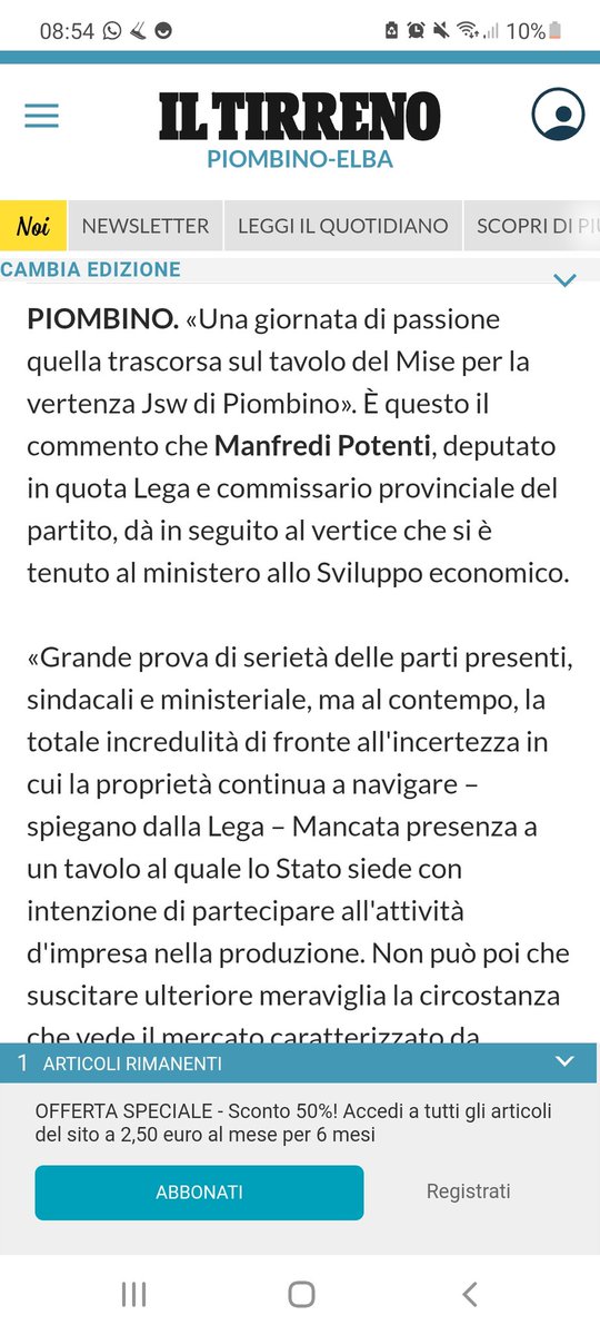 Grazie a <a href="/iltirreno/">Il Tirreno</a> 

iltirreno.gelocal.it/piombino/crona…