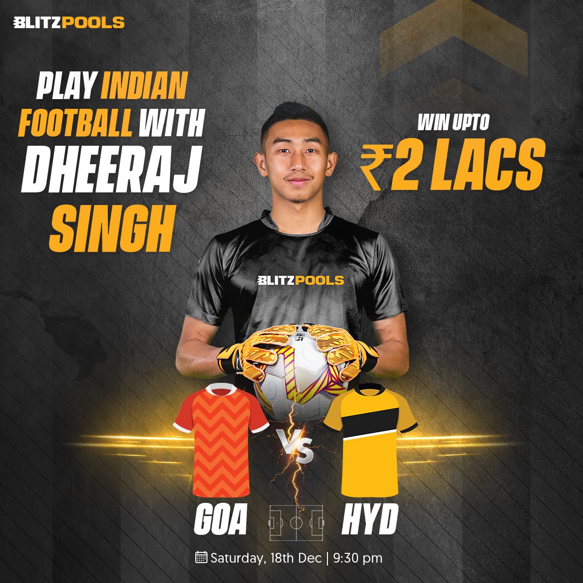 BlitzpoolsIndia's tweet photo. Yo bro, go play with @dhee_singh01 Why miss the thrill, ha? 

Download the app now!
🔗 https://t.co/voSxlpnveM

#BLITZPOOLS #WinningWaliFeeling #fantasyfootball #dheerajsinghmoirangthem #football https://t.co/hndTh6oysg