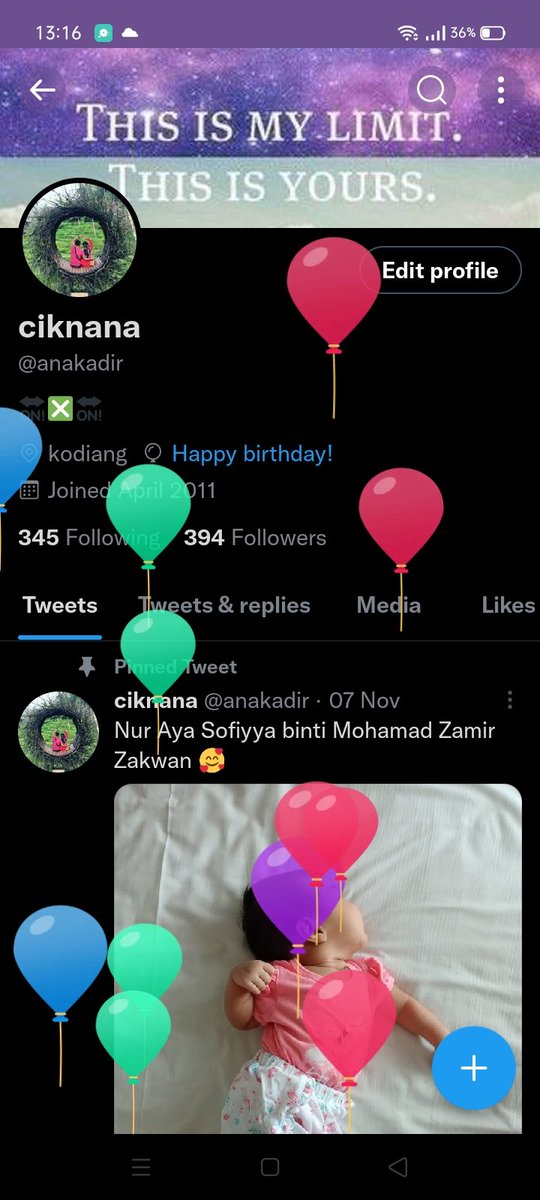 anakadir's tweet photo. Ada bilun bilun 🎈 https://t.co/fxpVvv8f5a