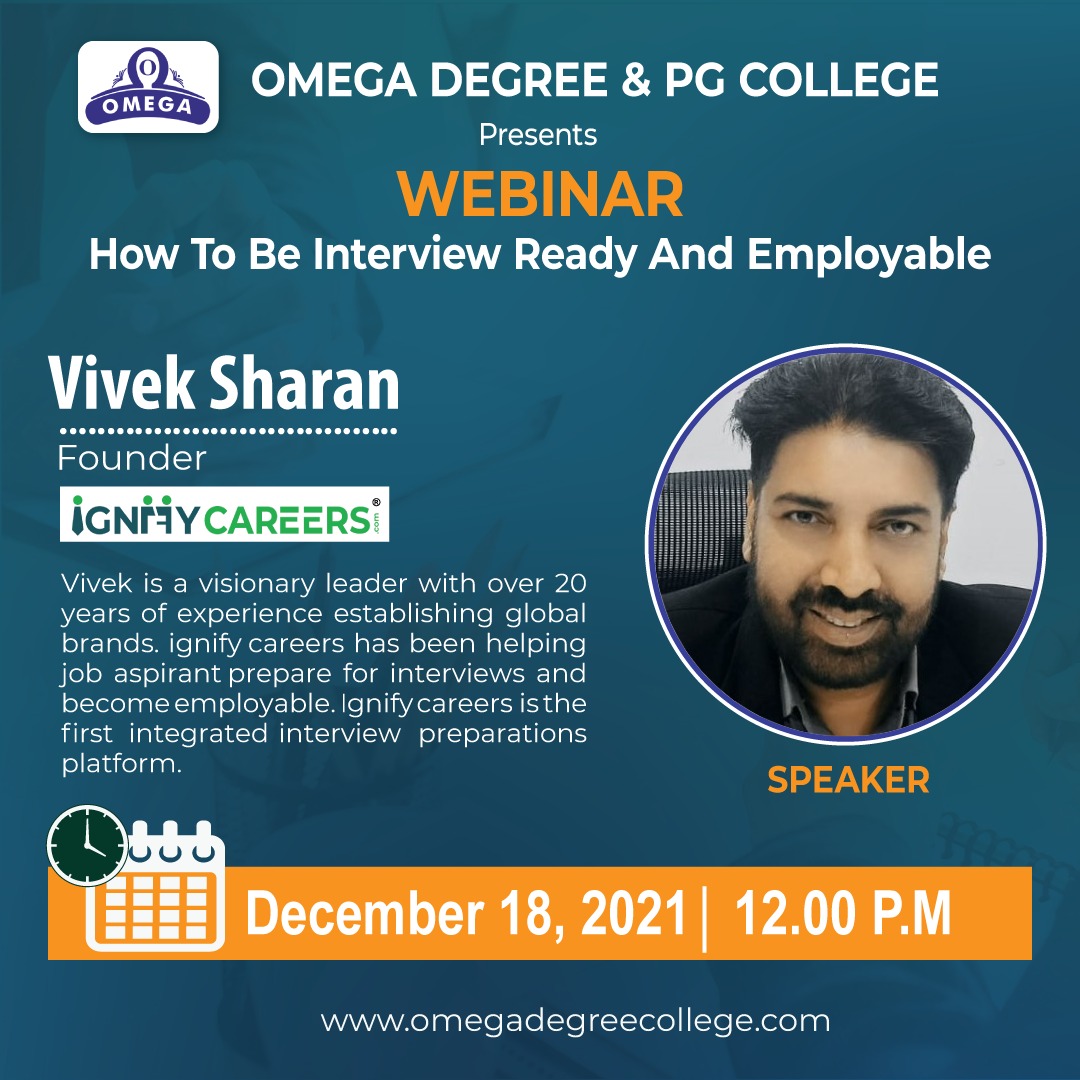 IgnifyS's tweet photo. Invited as a Guest lecturer at "OMEGA DEGREE AND PG COLLEGE- HABSIGUDA" today
Visit: https://t.co/lJOxnNmaeX
#placementpreparation #interviewskills #careercoach #collegesanduniversities #principals #tpos #jobaspirant https://t.co/qIPnpXuccs