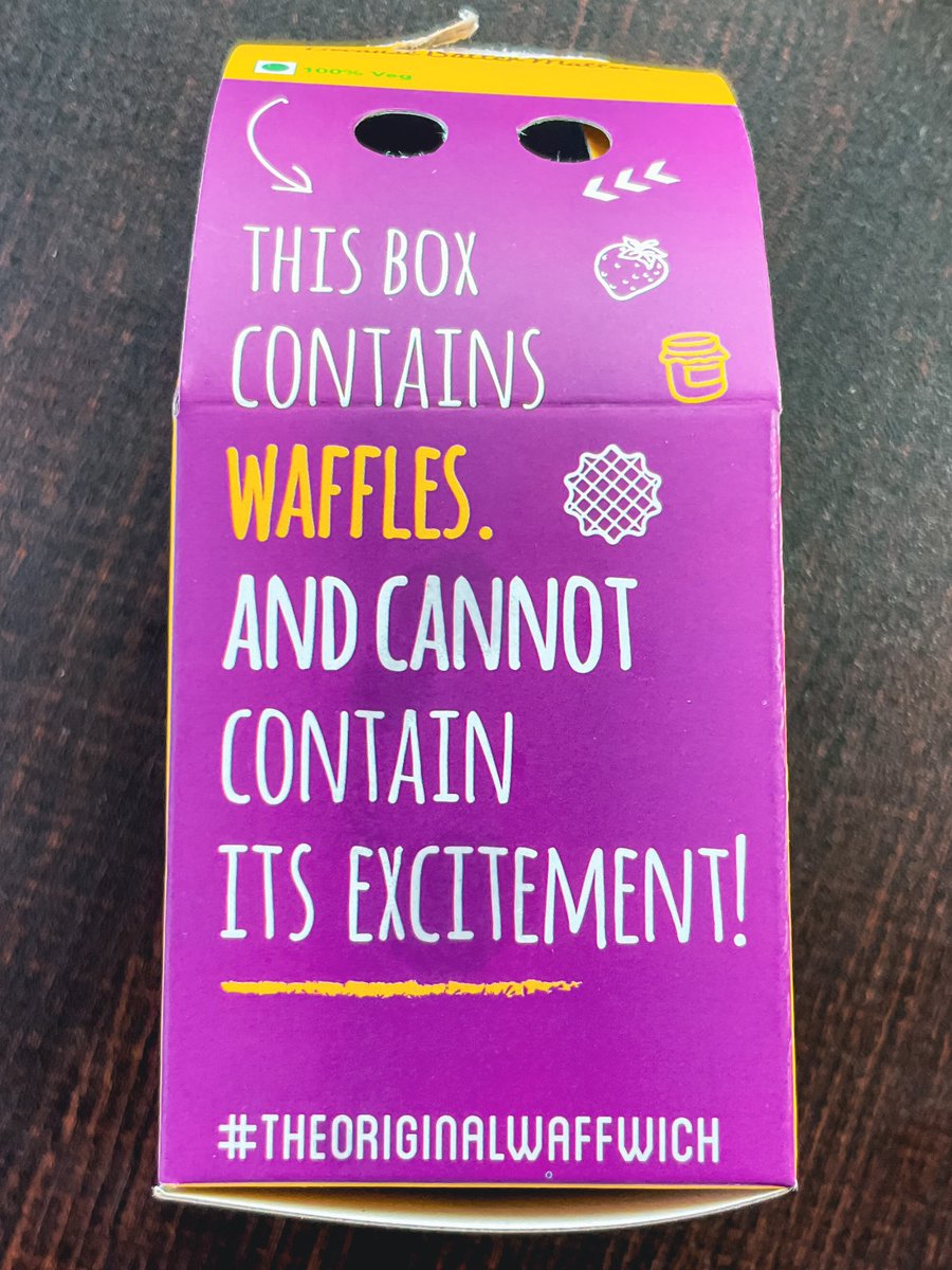 iamHappyJi's tweet image. Many brands are moving towards #CoolPackaging 

 Please post similar packaging of the product you are using. 

#Waffles