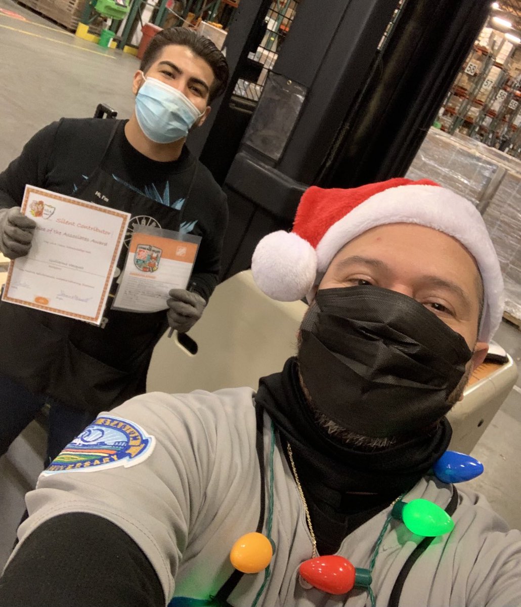 Thank you Guillermo for all you do in the receiving department