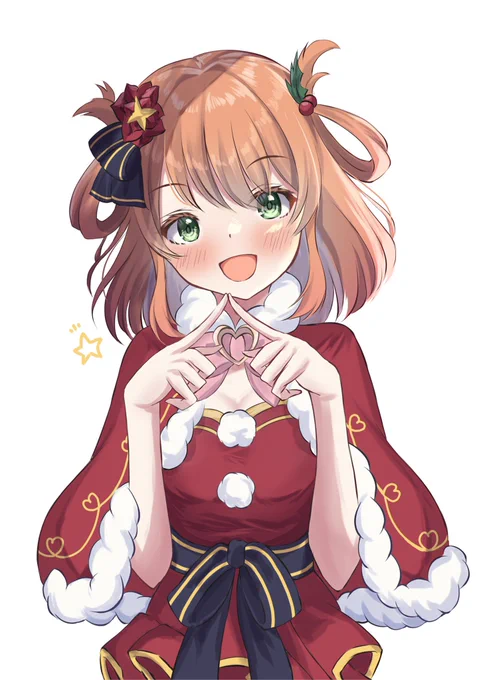 クリスマスリノちゃんを描いてみました!
実装楽しみだね(*'ω`*)
 #プリコネR  #リノ 