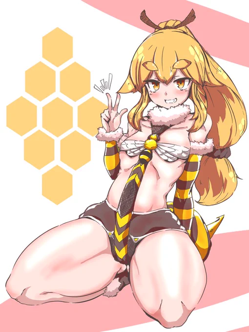 #はちみやの絵
蜜蜂の館宮さん 
