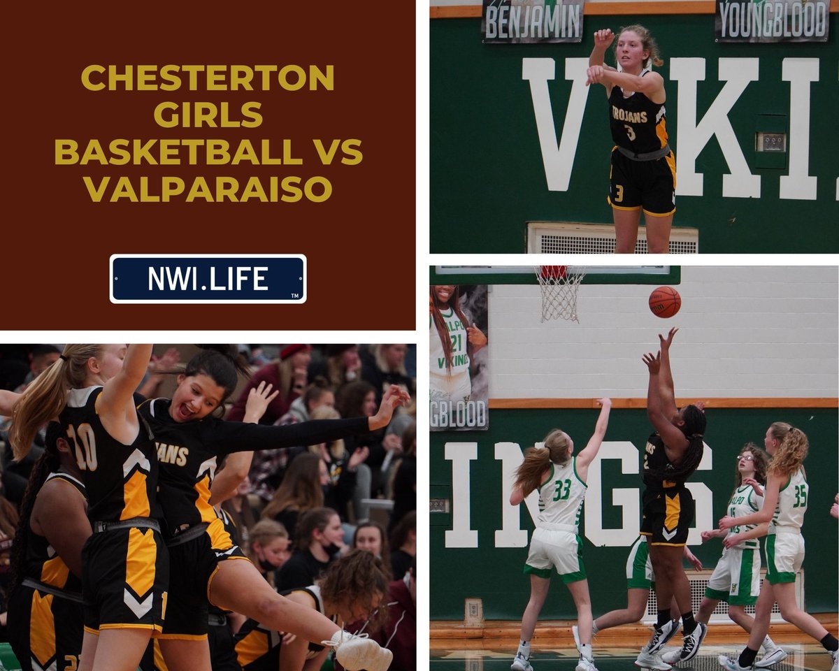 The Chesterton Lady Trojans put up a good fight but it wasn't enough to win on the road at Valparaiso. 

See all of the action from tonight's game here: nwi.life/photo/girls-ba…
<a href="/ChestertonHS/">Chesterton High</a> <a href="/CHS__Trojans/">Chesterton Athletics</a> <a href="/ccggbbb/">CGBB</a> <a href="/Dunelandk12/">Duneland Schools</a>