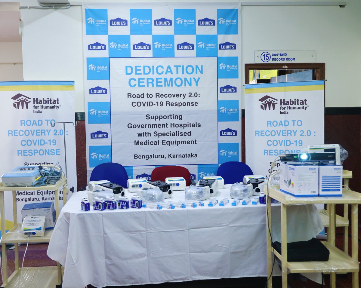 habitatindia's tweet photo. We thank @Lowes for partnering with us in our #RoadToRecovery 2.0 #COVID19 Response. We truly appreciate your commitment towards helping us further our mission of building a better and stronger #India! #LowesIndia #TogetherWeBuild #HabitatIndia #BuildABetterIndia #COVID19 https://t.co/X2a4CW7Urz