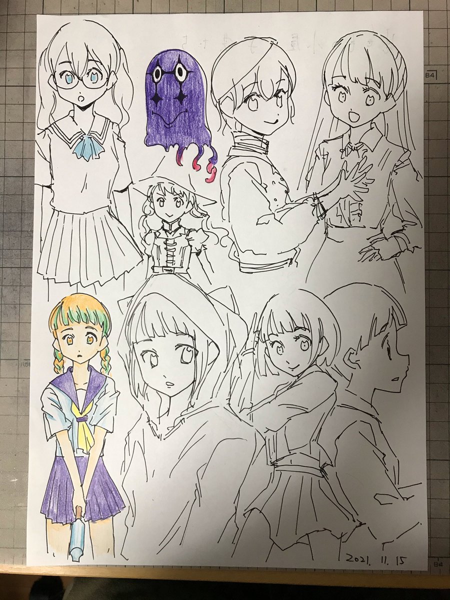 なんか落書きとか 