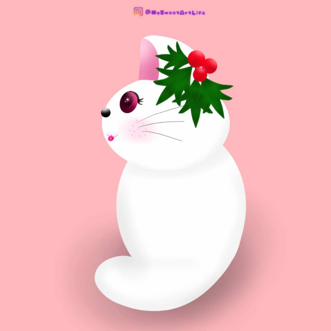 MySweetartLife's tweet photo. Holly for a lovely snow kitten 😻💗 Day 18

#adventcatlendar2021  by @everything_a_cat ☃️

#Drawing #painting #digitalart #kawaii #cute #digitalartist #cat #christmas #christmascat #cutecat #kawaiicat  #christmas2021 #holly #snow #snowcat #holiday #festive #cuteart #kawaiiart https://t.co/L1bjkycbj1