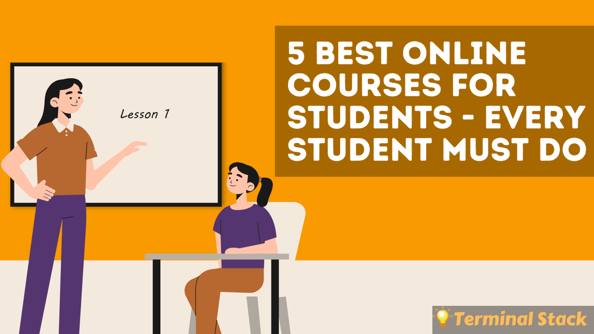 TerminalStack's tweet photo. We all have heard this a lot of times, people suggest us to learn new skills, improve our knowledge.

In this post of Terminal Stack, @ArtiManputra have listed 5 such courses which will change your life.
https://t.co/YNeg3DHeK6
#onlinecourses #student https://t.co/XzC4ULh080