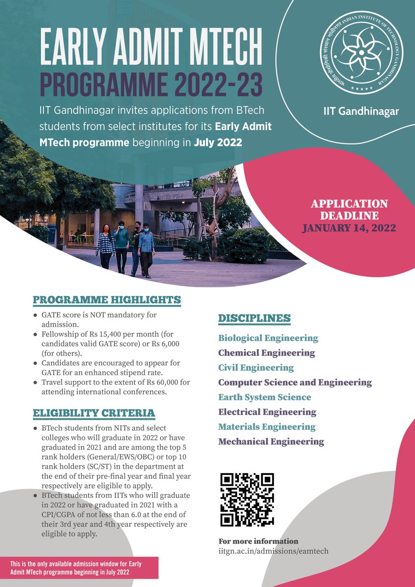 IIT Gandhinagar Admission 2024, Important Dates, Eligibility, Cutoff