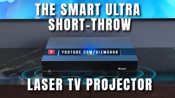 maxangel m1 4k uhd short throw laser tv projector