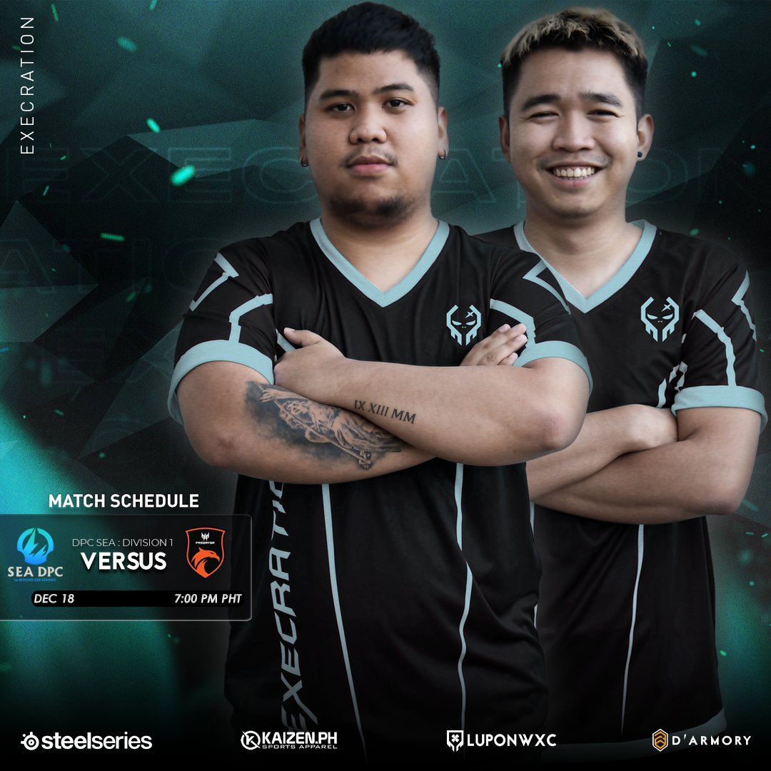 ExecrationGG's tweet photo. Battle of the Pioneers!
Goodluck Brother! @TNCPredator
#ExeShot #DPCSEA #UpperDivision https://t.co/WcRaWgYgYE