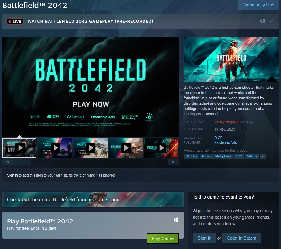 afrojammo's tweet photo. Wooow strong army! #Battlefield2042 biggest fucking flop yet!!
Free to play... No way! I rather #Halo
This time letting it "mull" for 6-12 months is a waste of your life lol! π₯² #battlefailed
#gamer #gaming #Battlefield https://t.co/h6QzrSIfWe