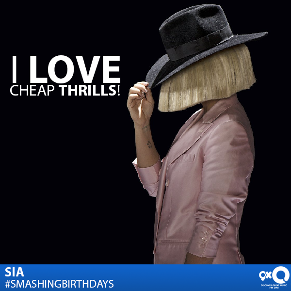 Wishing Sia a #SmashingBirthday!