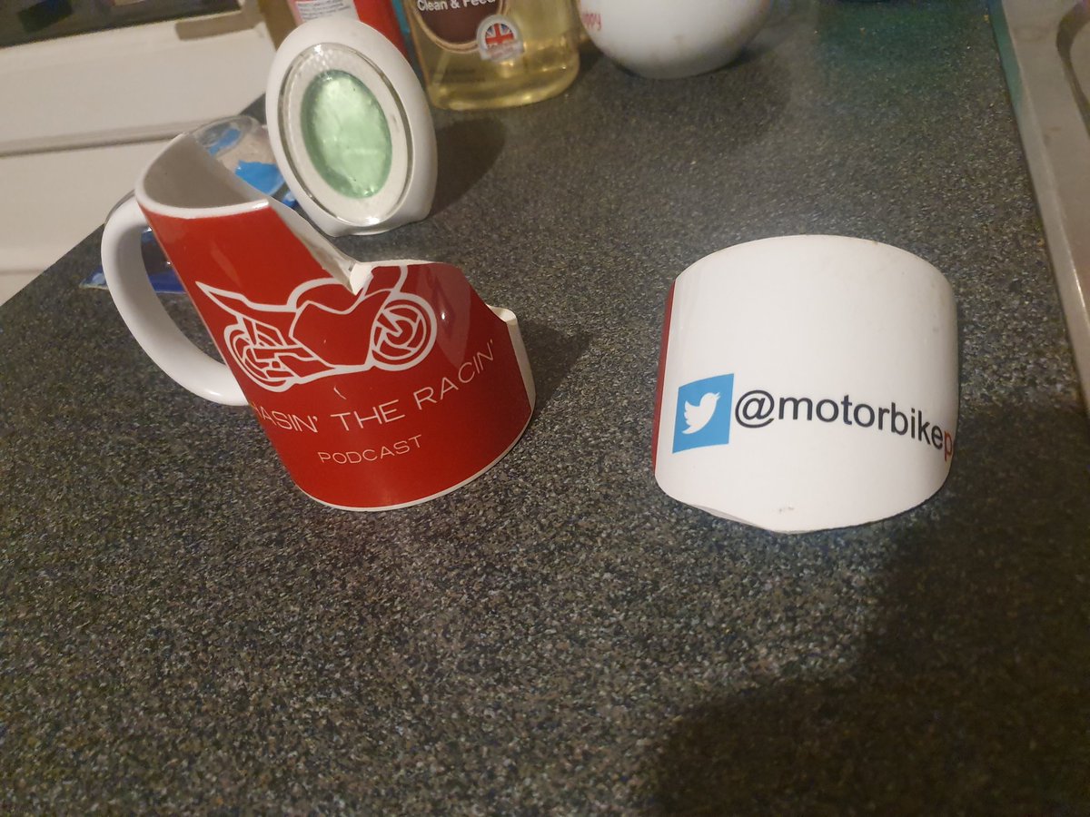 MattSaylePhoto's tweet photo. Today is a sad day 😢 my original @motorbikepod mug is no more https://t.co/WTvW21gd0o