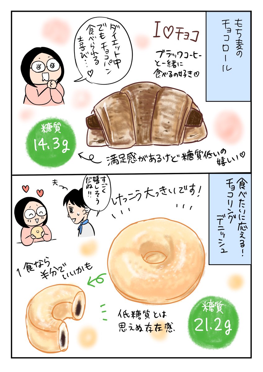 【コミックエッセイ】低糖質ダイエットで5㎏やせた!わたしが好きなローソンの低糖質パン5選🍞🥐🥖🥪
※PRでもなんでもないです😂
#コミックエッセイ #漫画が読めるハッシュタグ #ローソン