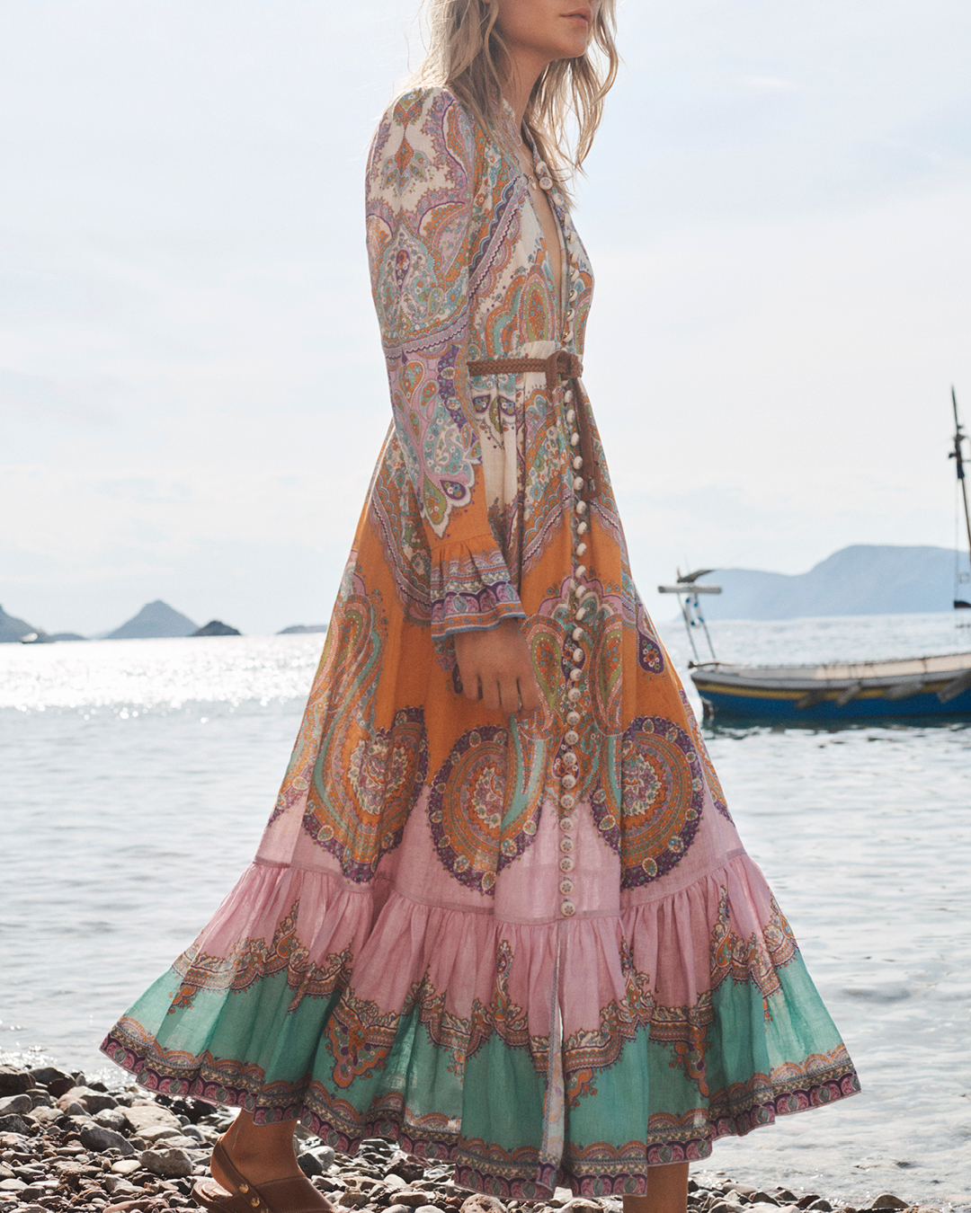 ZIMMERMANN on X: Beach Side: The Lola Paisley Midi Dress worn with the  Narrow Woven Belt. Shop new arrivals via the link in our bio. Shop The Dress  u0026gt; https://t.co/vtCaqTidVv https://t.co/pNBxO7h5FR /