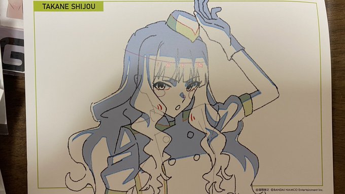 特典のポストカード貴音のだけ画素ガビガビなんじゃが… 