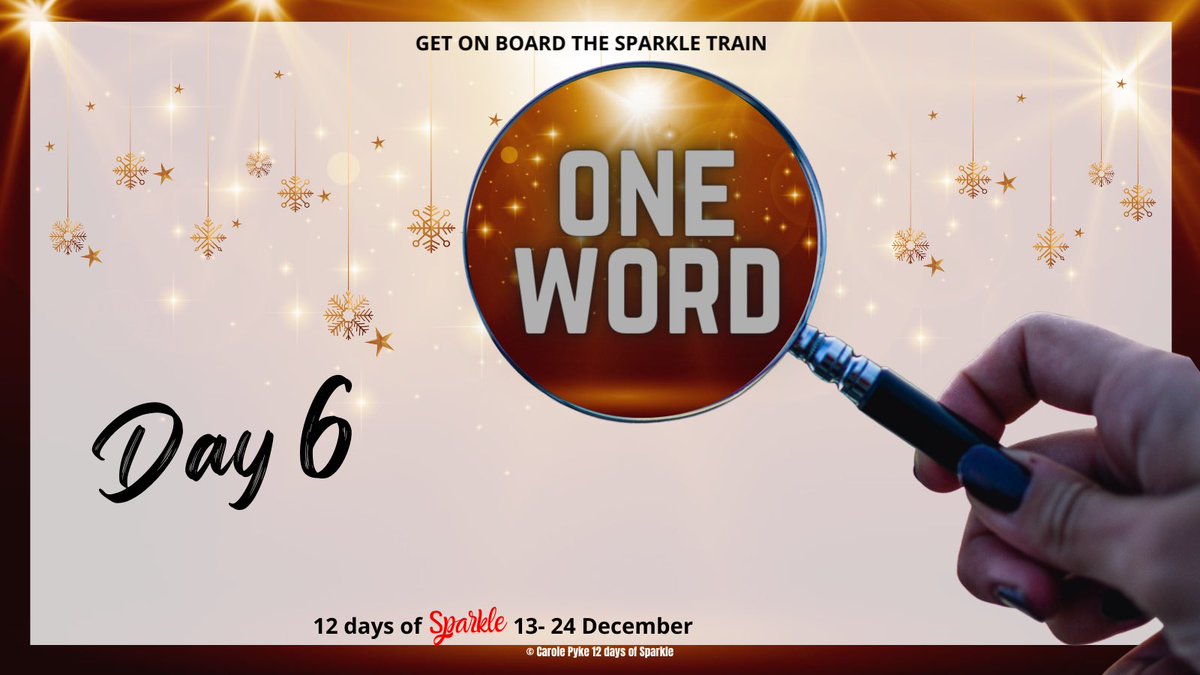 carolepyke's tweet photo. Choosing one word for the year can help you navigate the road ahead with greater clarity and conviction. Tell me yours and I’ll tell you mine. What’s your one word for 2022? #12daysofsparkle #PersonalBranding https://t.co/DFG0XJ9ZyH