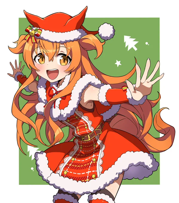 クリスマスマヤちゃん
#ウマ娘
#マヤノトップガン 