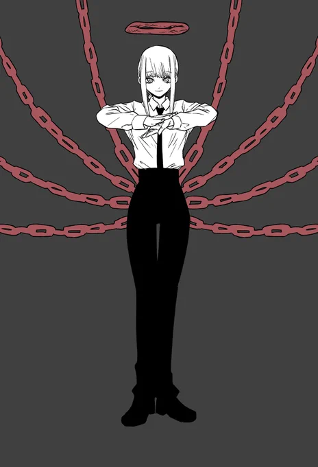 MAKIMA #チェンソーマン https://t.co/gSgRrNu80b 