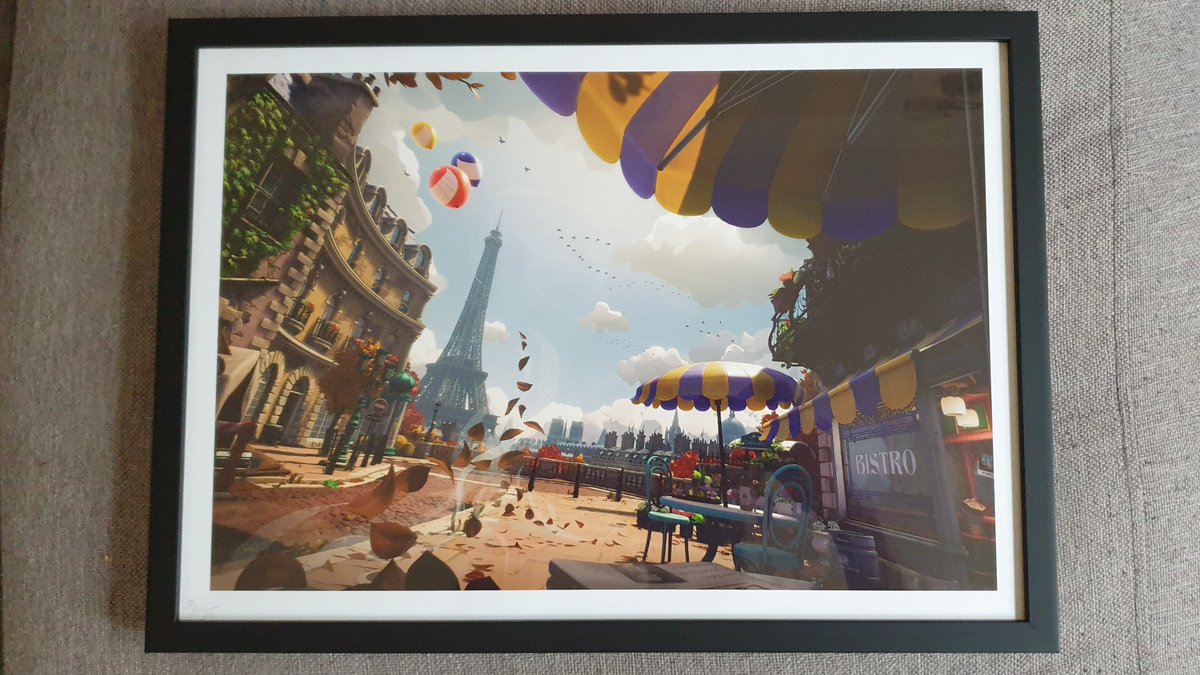 scaddingk's tweet photo. @glenatron87 @OneSpecialGame1 Got mine back from being framed today 😍 https://t.co/TaTpN70sq7