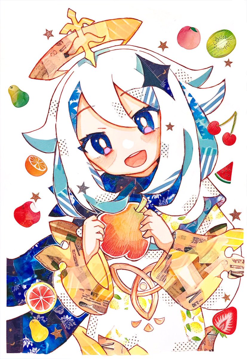 非常食 原神 Genshinimpact マステ絵 トジマリのイラスト