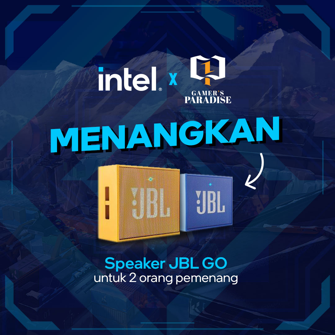 Intel_Indonesia's tweet photo. Intel x Gamer’s Paradise Giveaway
Menangkan 2 JBL GO untuk 2 pemenang!! Caranya gampang banget. Cek postingan dengan gambar di bawah ini di Instagram Intel Indonesia & ikutin mekanismenya. Yuk ditunggu sampai 31 Des ini!
#GameWithIntel #BuildUpYourGame https://t.co/pO7UGdtuDe