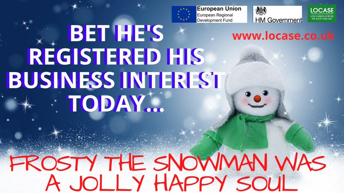 #SeasonsGreetings from <a href="/LoCASE_Biz/">LoCASE Biz</a> to project partners &amp; customers both old and new! If your #SME is looking for #GrantFunding to help #savemoney on #energy bills &amp; reduce its #CarbonFootprint &amp; so much more, visit locase.co.uk &amp; register your business interest today.