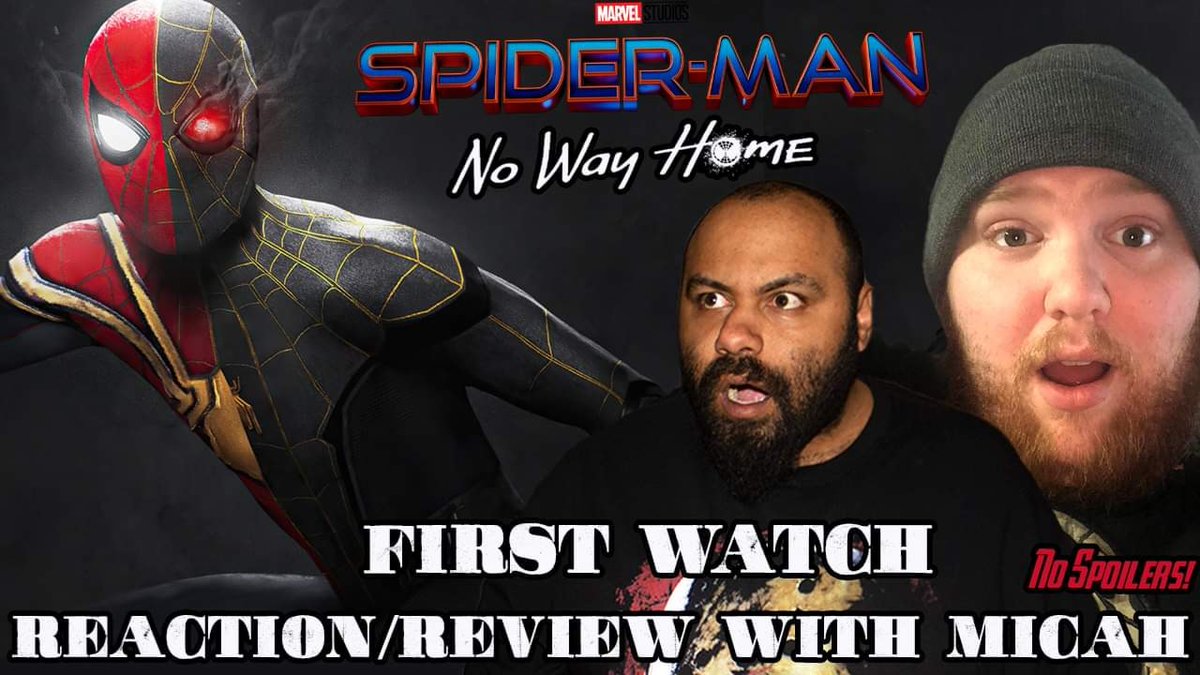 Spider-Man No Way Home is... 
Check out our reaction and review (spoiler free) to see how we feel. This was my most anticipated film of the year. Does it live up to the hype? 
youtu.be/HSdRChiyy4w
#SpiderManNoWayHome #SpiderMan #MarvelStudios #Sony #NewVideoAlert #YouTube