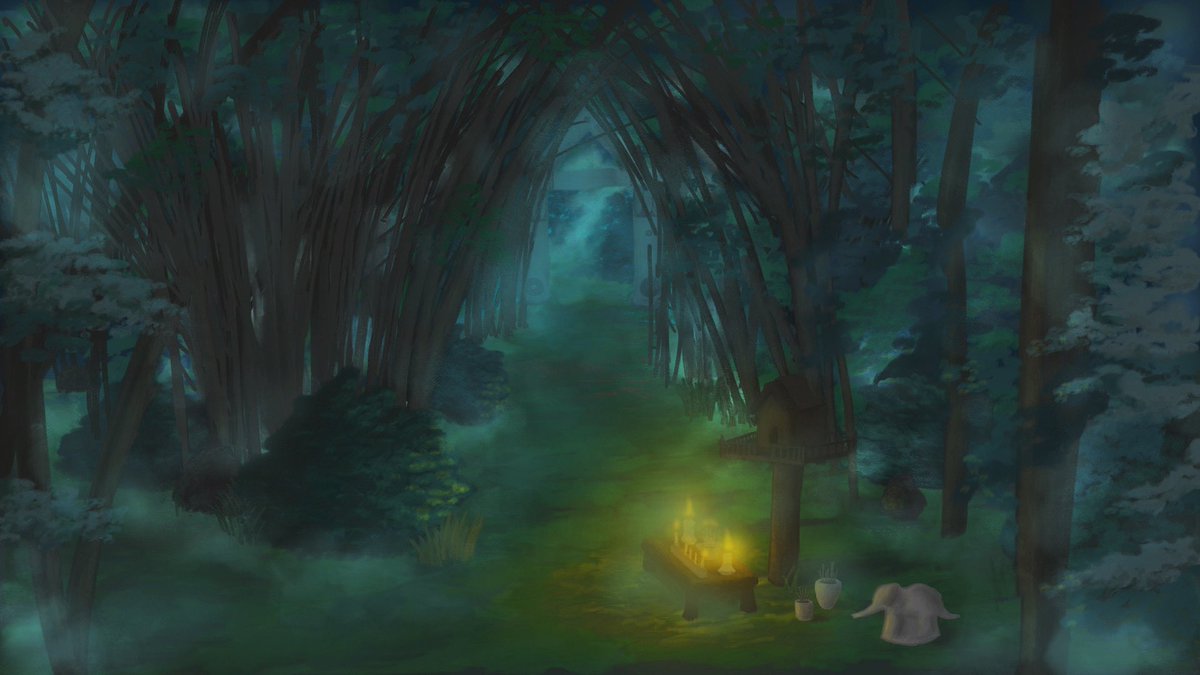ผลงานวาดฉากแบบไทยๆ ศาลในป่า-Thai forest shrine 

#background #digitalart #illustration #illustrator #conceptart #digitalpainting #procreate 
#backgroundart #environmentalart #environmentart